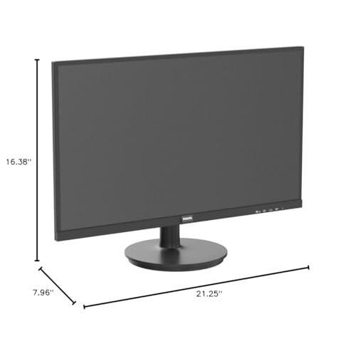 PHILIPS 24 inch Frameless Full HD (1920 x 1080) 100Hz Monitor, VESA, HDMI x1, VGA Port x1, Eye Care, 4 Year Advance Replacement Warranty, 241V8LB