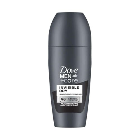 DOVE MEN+CARE INVISIBLE DRY ANTI-PERSPIRANT ROLL ON 50 ML