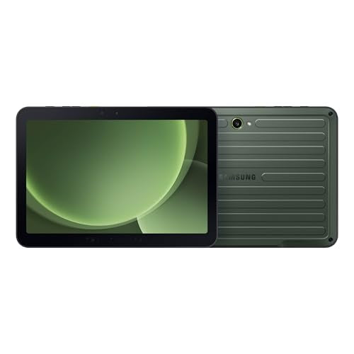 Samsung Galaxy Tab Active5 Pro 10.1” 8+256GB, Work Tablet, WiFi, Rugged Design, Sensitive Touchscreen, Long Battery Life for Workers, SM-X350NZGEN20, Green