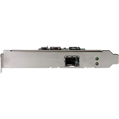 StarTech.com PCI Express Gigabit Ethernet Fiber Network Card w/Open SFP - PCIe GbE SFP Network Card Adapter NIC - Fiber Optic SFP Adapter, TAA (PEX1000SFP2)
