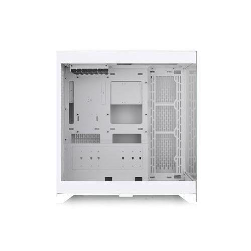 CTE E600 MX Snow Mid Tower E-ATX Case with Centralized Thermal Efficiency Design; Interchangeable Mesh & TG Front Panel; 3Way VGA Mounting Bracket; 400mm PCIe4 Riser Cable Included; CA-1Y3-00M6WN-00