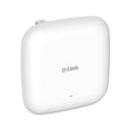 D-Link PoE Access Point WiFi 6 AX1800 Wave 2 Dual Band Wireless Internet Network Compact Design Wall Ceiling Mountable WiFi AC AP (DAP-X2810), White