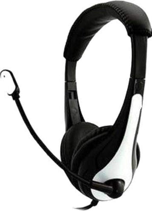 Ergoguys Wired Headset with 3.5mm Plug, Black/White