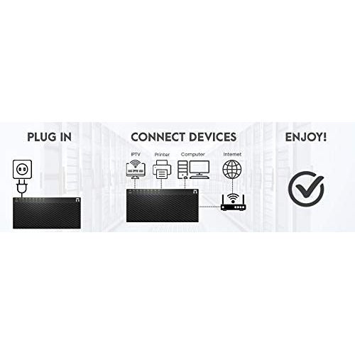 Netis ST3108GC 8 Port 10/100/1000Mbps Fast Gigabit Desktop Switch | Plug-and-Play and Effective Power Saving Technology Support Auto MDI/MDIX Function