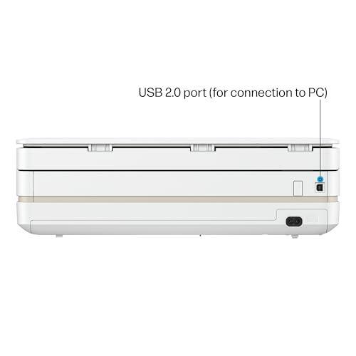 HP Envy 6155e Wireless All-in-One Color Inkjet Printer, Print, scan, Copy, Duplex Printing Best-for-Home, 3 month Instant Ink trial included (714L5A)