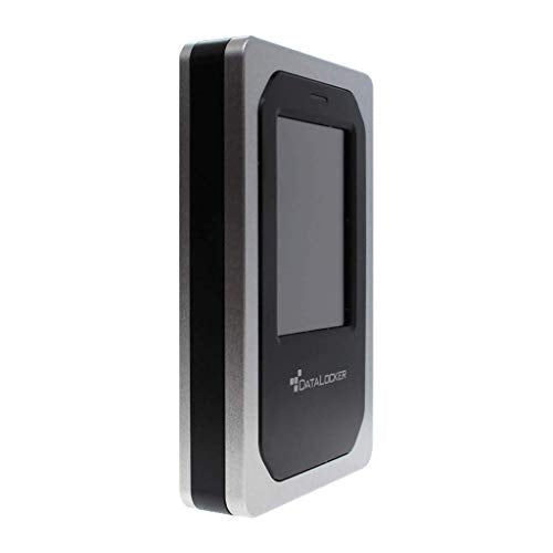 DataLocker DL4 FE 2TB Password Protected Encrypted SSD, Easy Screen Guided Setup, AES 256, IP64 Dust/Water Resistant, TAA Compliant Trusted FIPS 140-3 Level 3 Pending, OS Independent, USB-C/USB-A