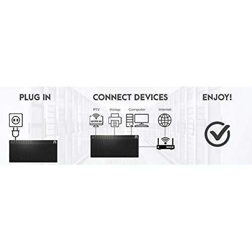 Netis ST3108C 8 Port 10/100Mbps Fast Ethernet Switch | Desktop Ethernet Splitter, Ethernet Hub, Plug and Play, Traffic Optimization Auto-Negotiation RJ45 Ports with Compact Design