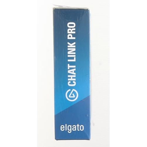 Elgato Chat Link Pro - Audio Adapter, for PS5, PS4, Nintendo Switch, Capture Voice Chat, Gameplay Sound, Extra Long Cable, Black