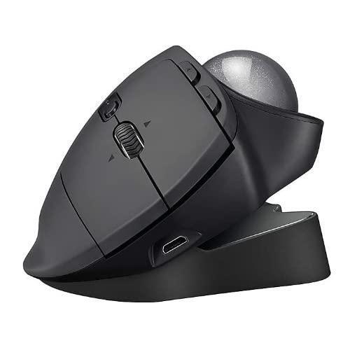 Logitech MX Ergo Plus Advanced Wireless Trackball for PC and MAC with Extra 10° Wedge