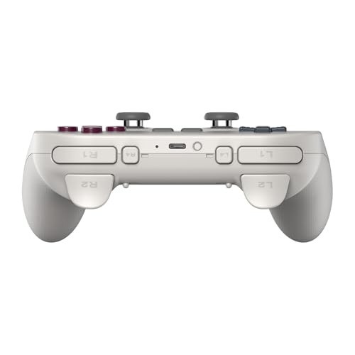 8BitDo Pro 3 Bluetooth Controller for Switch/Switch 2 – TMR Joysticks, Swappable ABXY Buttons, Pro Back Buttons, Charging Dock, Hall Effect Triggers, for Windows, Apple, SteamOS, Android - G Classic