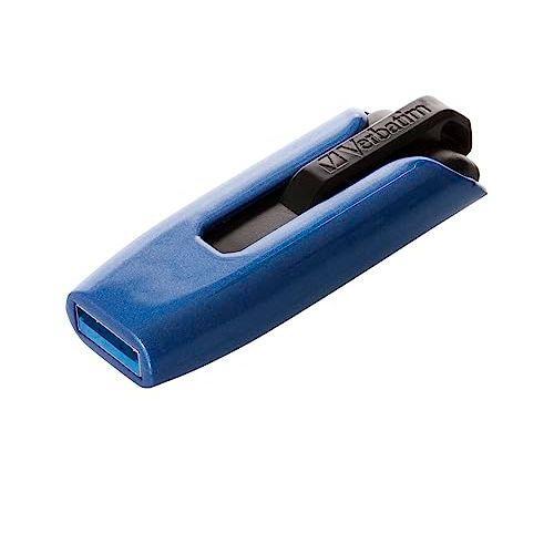 Verbatim Store 'n' Go V3 Max USB 3.0 Drive (49807), Black, Blue