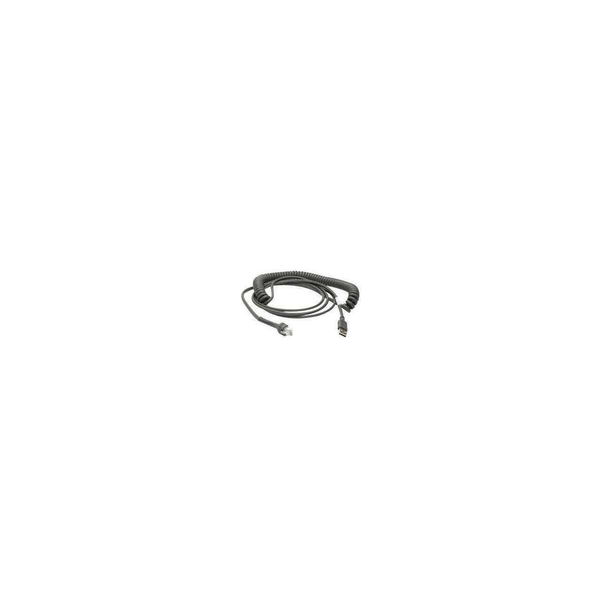 Zebra Cable - USB: Series A Connector, 15ft. [4.6m] Coiled