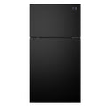 Kenmore 33 in. 20.5 cu. ft. Capacity Refrigerator/Freezer with Full-Width Adjustable Glass Shelving, Humidity Control Crispers, ENERGY STAR Certified, Black