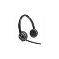 Poly Savi 8400 Office 8420 Headset - Microsoft Teams Certification - Stereo - Wireless - Bluetooth/DECT - 590.6 ft - 20 Hz - 20 kHz - On-Ear, Over-The-Head - Binaural - Supra-aural - Noise Cancelling