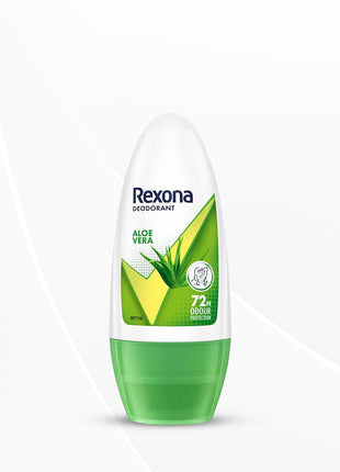 Rexona Aloe Vera Underarm Roll On Deodorant For Women, Antiperspirant, 50 ml
