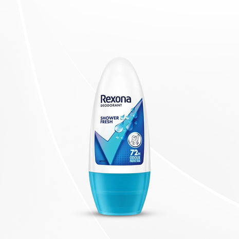 Rexona Shower Fresh Underarm Roll On Deodorant For Women, Antiperspirant, 50 Ml