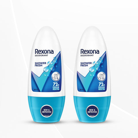 Rexona Shower Fresh Underarm Roll On Deodorant For Women|| 50 ml