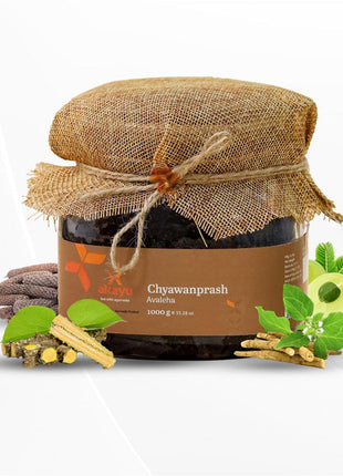 Akayu Low-Sugar Chyawanprash Avaleha Ayurvedic Immunity Booster 1Kg