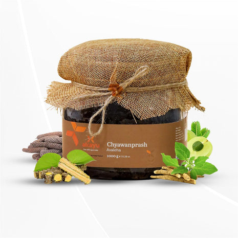 Akayu Low-Sugar Chyawanprash Avaleha Ayurvedic Immunity Booster 1Kg