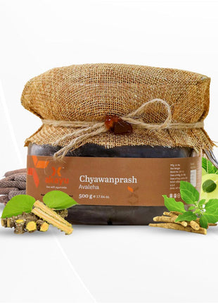 Akayu Low-Sugar Chyawanprash Avaleha Ayurvedic Immunity Booster 500 g