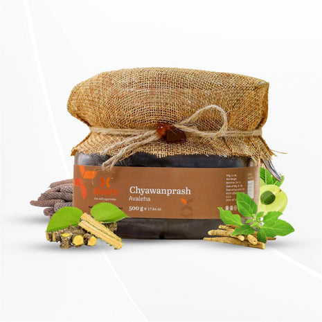 Akayu Low-Sugar Chyawanprash Avaleha Ayurvedic Immunity Booster 500 g