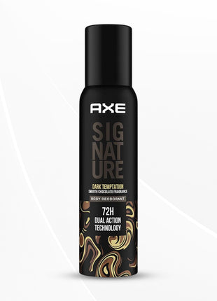 Axe Signature Dark Temptation Bodyspray | Deodorant for Men, No-Gas Formula Men's Deodorant | 154ml