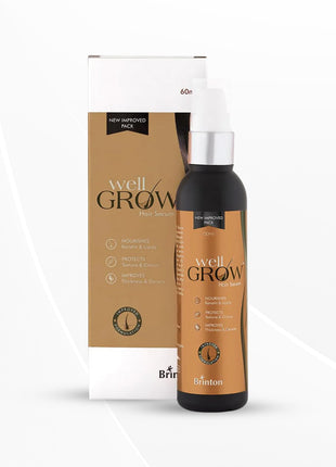 Brinton Wellgrow Hair Growth Serum For Hair Nourishment & Prevents Hair Fall 60 Ml