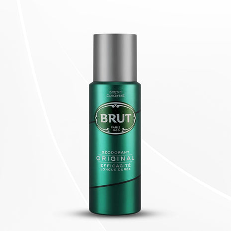 Brut Original Deodorant Body Spray for Men, Masculine Long-Lasting Deo with Fresh, Authentic Fragrance, (200ml)