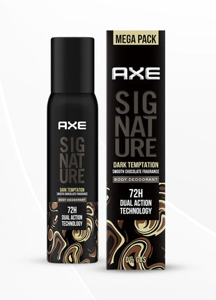 AXE Signature Dark Temptation Long Lasting No Gas Body Deodorant Spray For Men 200 Ml