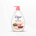 Dove Relaxing Almond Cream Body Wash with Hibiscus for Smooth Skin, Soft & Sweet Scent 1L