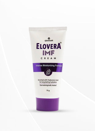 Elovera Intense Moisturizing Cream IMF | Enriched with Hyaluronic Acid with Anti Ageing benefits | 75g
