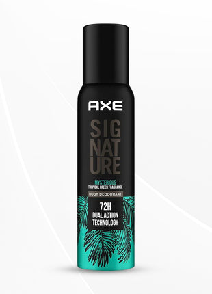 AXE Signature Mysterious No Gas Deodorant Bodyspray For Men, Tropical Green, 154 Ml
