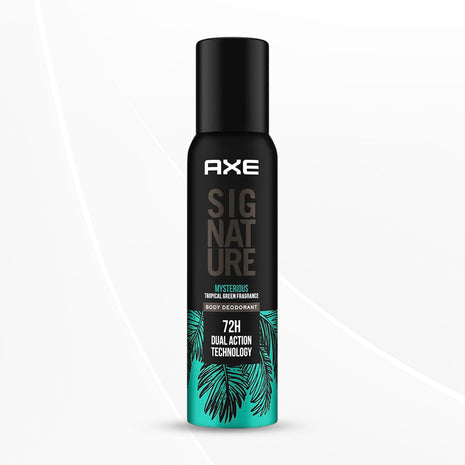 AXE Signature Mysterious No Gas Deodorant Bodyspray For Men, Tropical Green, 154 Ml