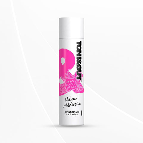 Toni&Guy Volume Addiction Hair Conditioner For Ultra Smooth & Voluminous Hair, 250Ml, Unscented, 1 Count