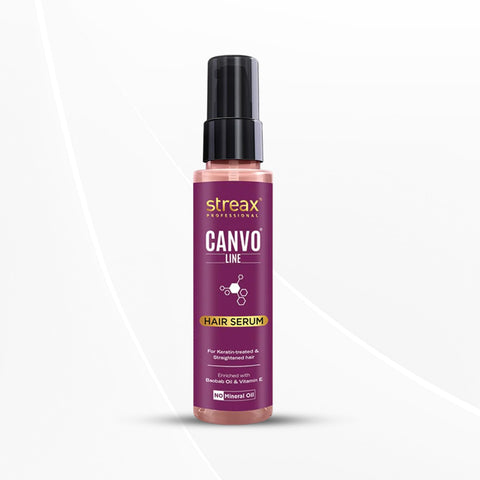 Streax Professional Canvoline Hair Serum for women | For Straight & Silky hair | 100 ml