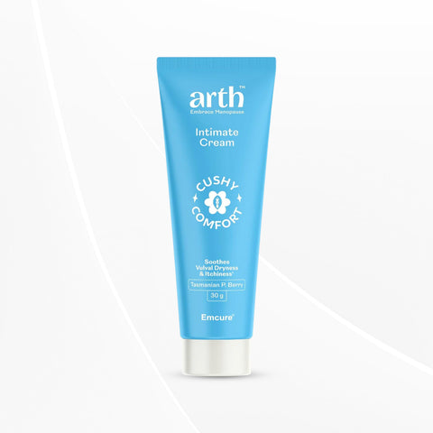 Arth Intimate Cream| Daily Soothing Moisturizer for Intimate area | Prevents Itchiness and Discomfort | 30g