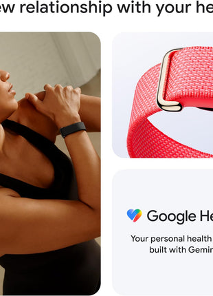 Google Fitbit Air - Screenless Activity Tracker with Fitness, Heart Rate, and Sleep Tracking - Personalized AI-Powered Coaching - Up to 7 Days’ Battery Life - Works with iOS and Android - Lavender