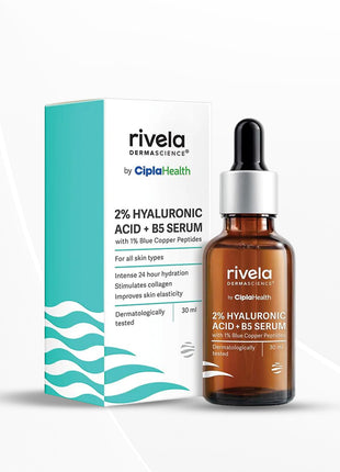 Rivela Dermascience Hyaluronic acid 2% + B5 serum - 30ml
