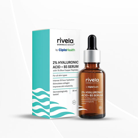 Rivela Dermascience Hyaluronic acid 2% + B5 serum - 30ml