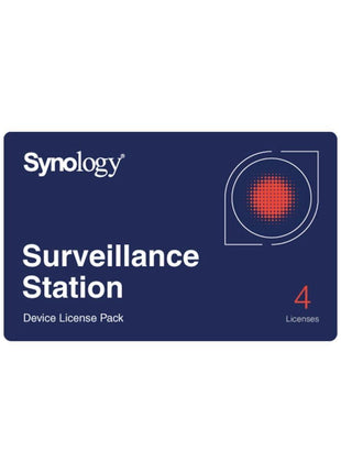 Synology IP Camera License Pack for 4 (CLP4)