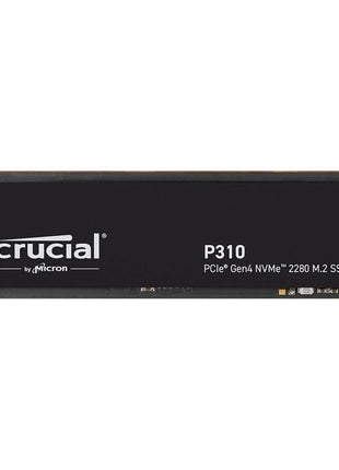 Crucial P310 1TB SSD, PCIe Gen4 NVMe M.2 2280, Up to 7,100MB/s, for Laptop, Desktop (PC), & Handheld Gaming Consoles, Includes Acronis Data Recovery Software, Solid State Drive - CT1000P310SSD801