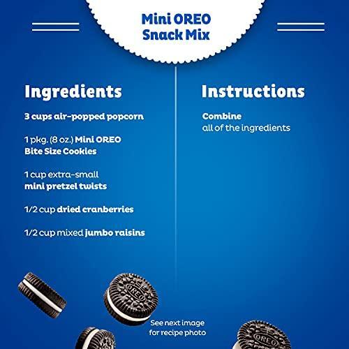 OREO Mini Mix Sandwich Cookies Variety Pack, 20 Snack Packs
