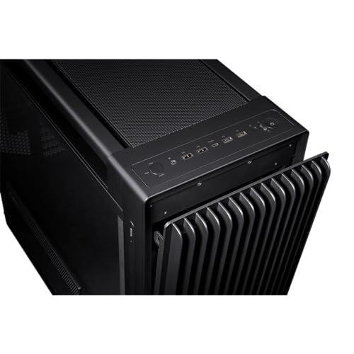 ASUS ProArt PA602 E-ATX Computer Case 420mm Radiator Support, Dual 200mm Built-in Fans, Front Panel IR dust Indicator, Power Lock Latch, Tool-Less PCIe mounting & GPU Holder, 20Gbps USB-C Front I/O