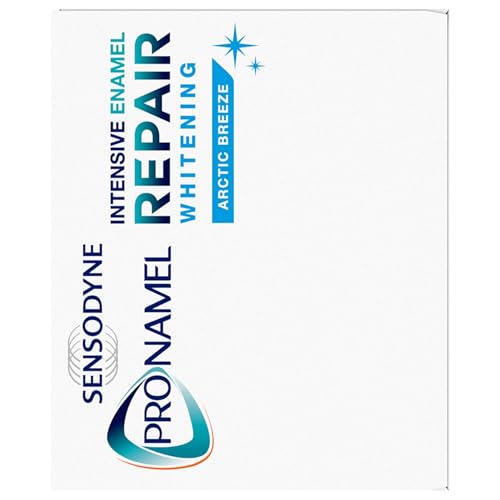 Sensodyne Pronamel Intensive Enamel Repair Toothpaste for Sensitive Teeth and Cavity Protection, Whitening Toothpaste to Strengthen Enamel, Arctic Breeze - 3.4 Ounces x 4