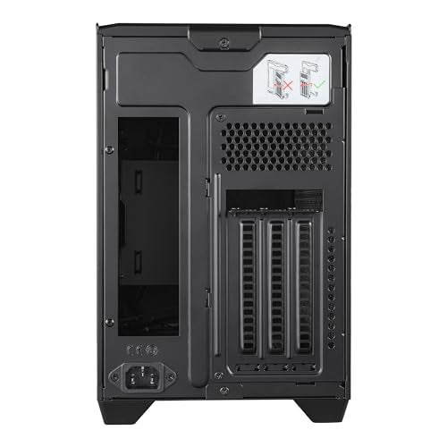 Cooler Master NR200P V2 Mini-ITX PC Case, Top-Mount 240mm|280mm AIO, 357mm Vertical GPU Mount, Only SFX PSU 130mm, Compatible RTX 5080|RX 9090 XT, Tempered Glass, USB Type-C, DIY