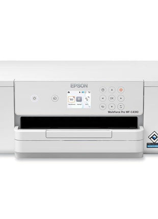 Epson Workforce Pro WF-C4310 Desktop Wireless Inkjet Printer - Color - 4800 x 1200 dpi Print - Automatic Duplex Print - 250 Sheets Input - Ethernet - Wireless LAN Connect, Smart Panel Ap