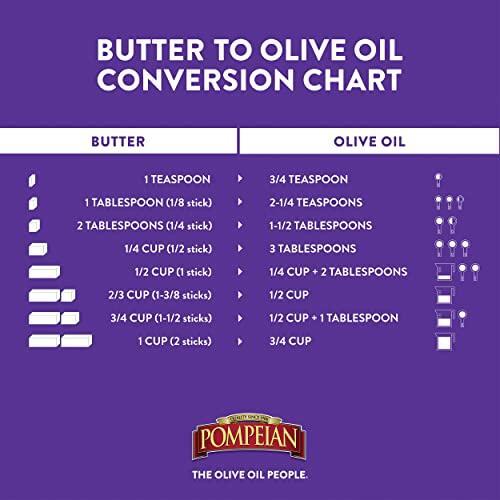Pompeian Smooth Extra Virgin Olive Oil, Contains Polyphenols, First Cold Pressed, 68 Fl Oz