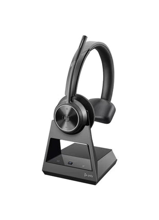 Poly Savi 7310-M Office DECT 1920-1930 MHz Single Ear Headset - Microsoft Teams Certification - Mono - Wireless - DECT 6.0-590.6 ft - 20 Hz to 20 kHz - On-Ear - Monaural - Ear-Cup - Noise Cancelling