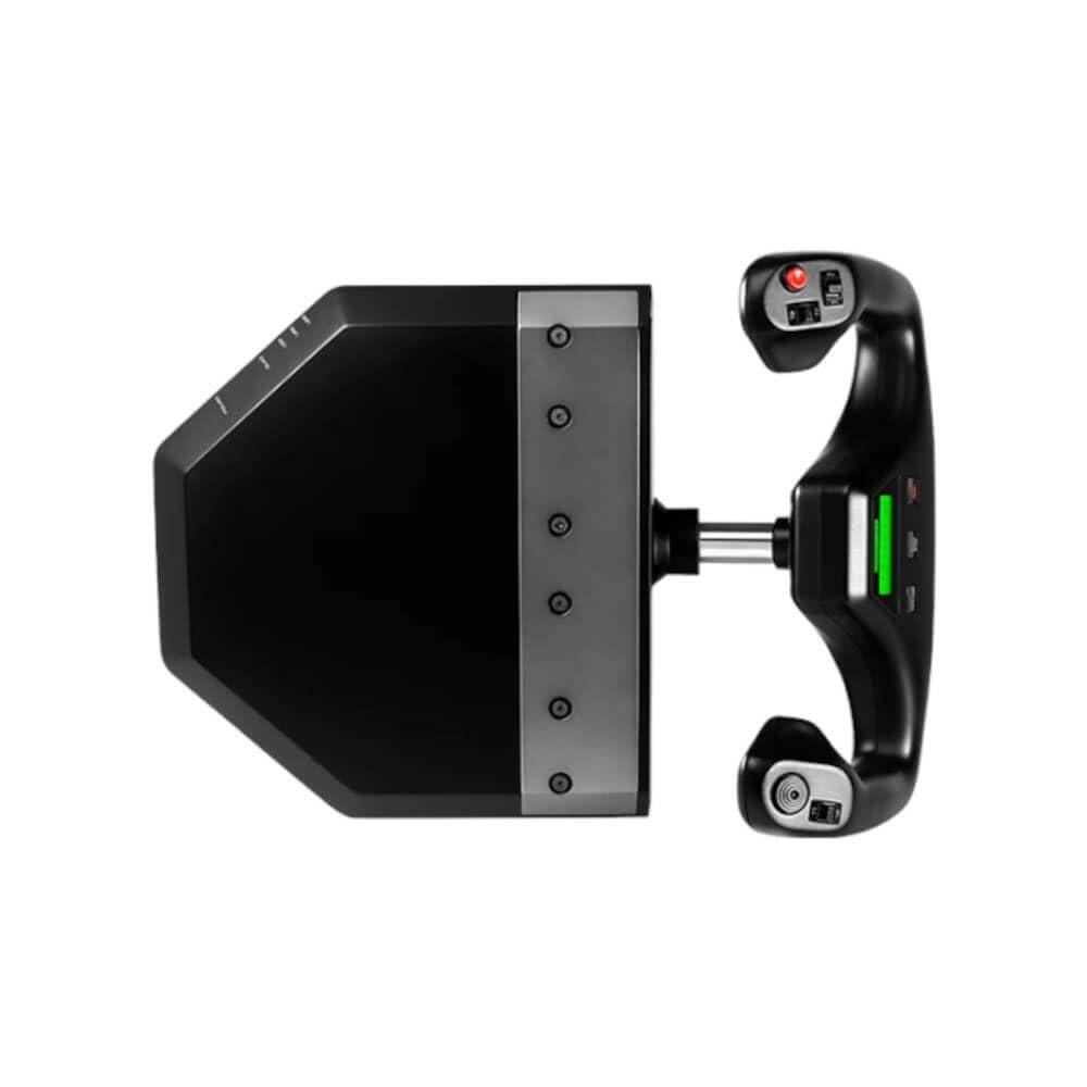 Logitech G PRO Flight Yoke System, Professional Simulation Yoke and Throttle Quadrant, 3 Modes, 75 Programmable Controls, Configurable Throttle Knobs, Steel Shaft, USB, PC - Black