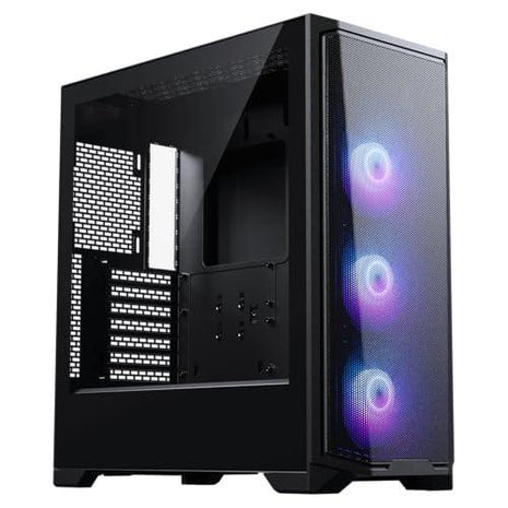 Phanteks Eclipse G370a High Airflow PC Gaming Chassis W/3 ARGB Fans, Black